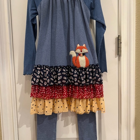 Love you lots fox dress size 10 pants size 12/14 - Picture 7 of 10